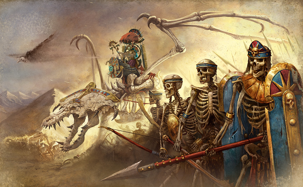 Warhammer: The Old World – The Tomb Kings of Khemri Revealed 