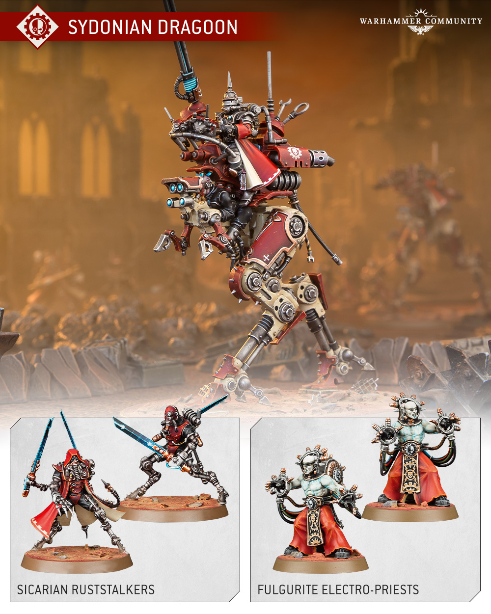 Starting an Adeptus Mechanicus Army in Warhammer 40,000 – Everything You  Need To Know From Painting to Lore - Warhammer Community